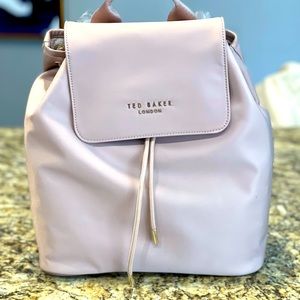 Ted Baker - NAAOMMI - Drawstring Nylon Backpack - Pale Pink